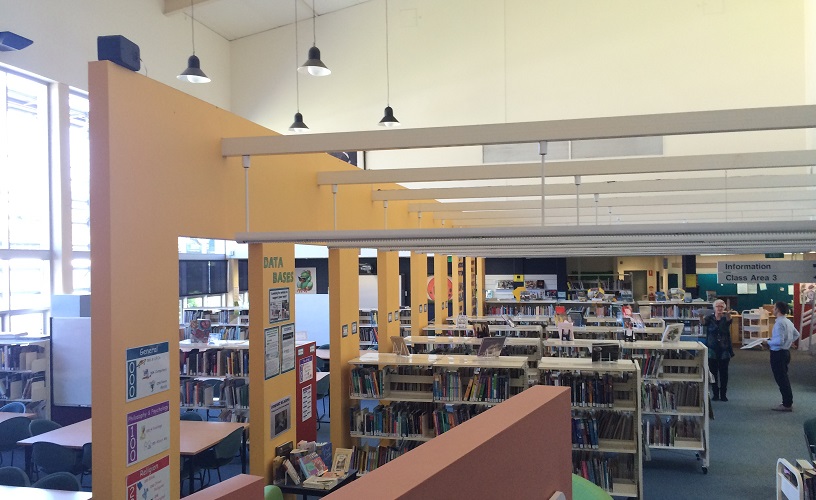 The new staffroom at Macgregor Primary School