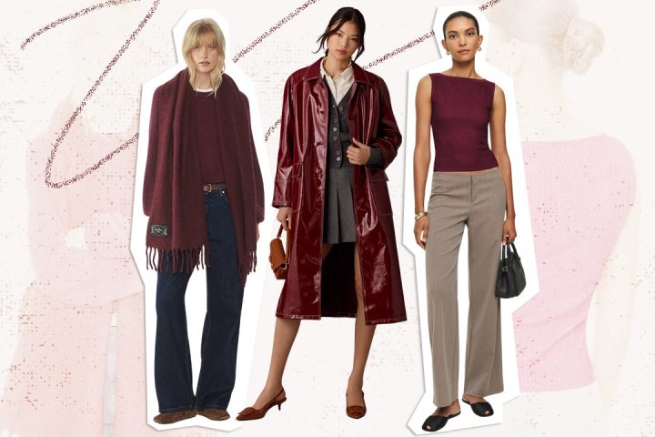 burgundy fashion