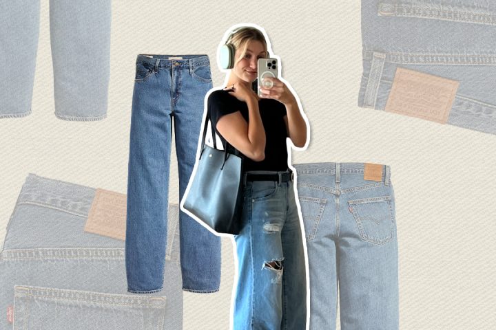 levi's baggy dad jean