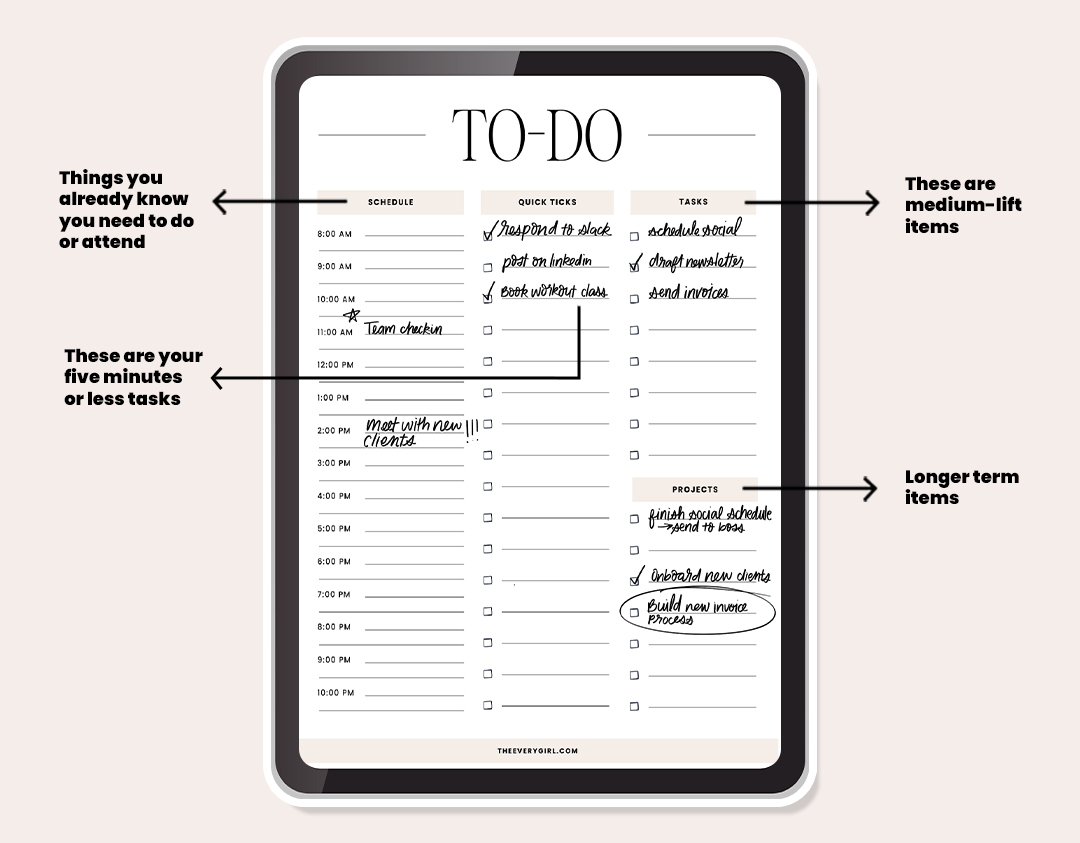 to-do table