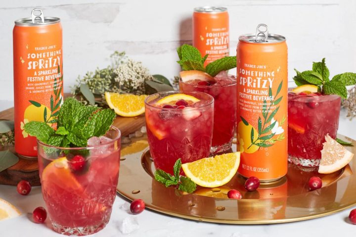 trader joes non-alcoholic drinks something spritzy beverage