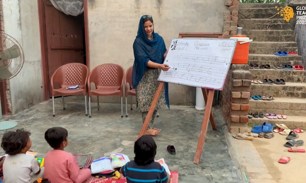 Sister Zeph from Pakistan wins the 2023 Global Teacher Prize