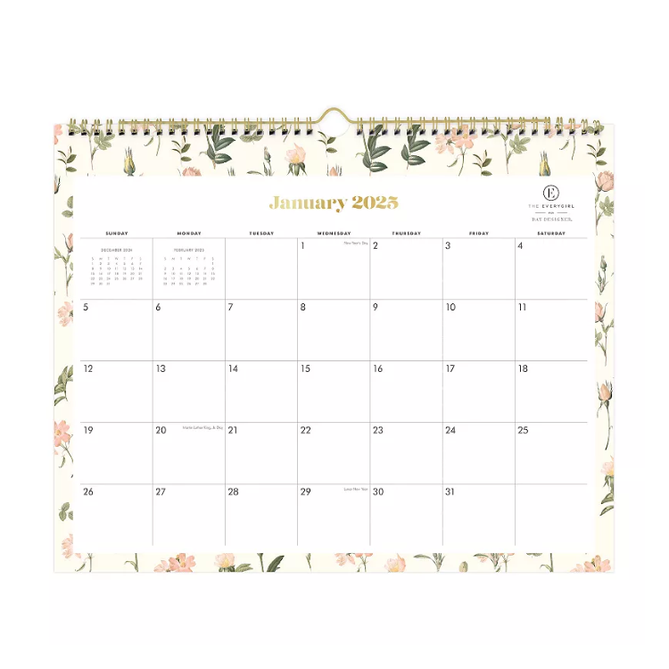 the everygirl calendar